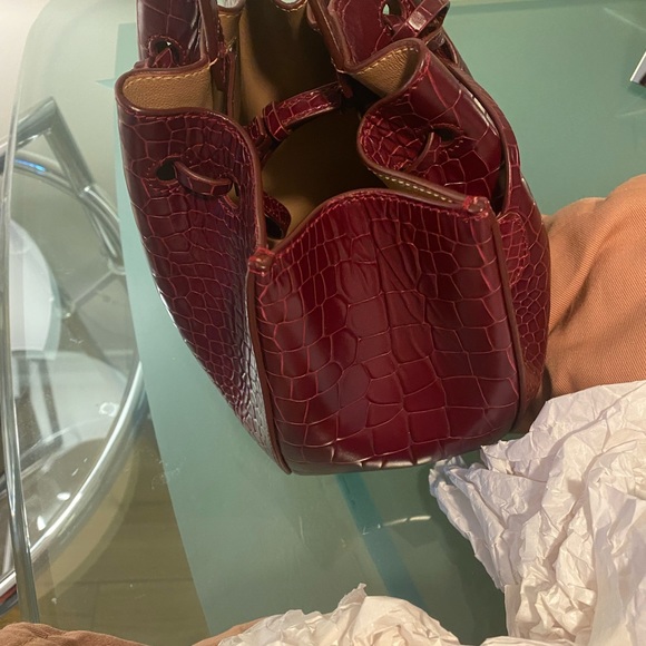 Azzedine Alaia Alligator rose Marie bag - Picture 12 of 14